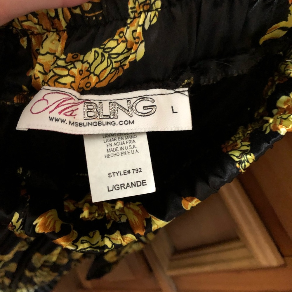 Ms bling long beautiful pleated skirt - Picture 5 of 5